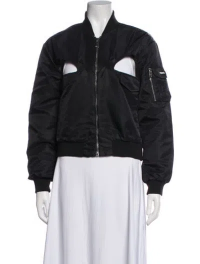 Pre-owned Coperni Bomber Jacket In Black