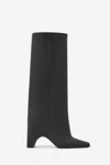 Coperni Rubber Bridge High Boots In Black