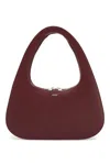 Coperni Large Baguette Swipe Bag Shoulder Bags Bordeaux