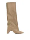 Coperni Beige Leather Bridge Boot Women
