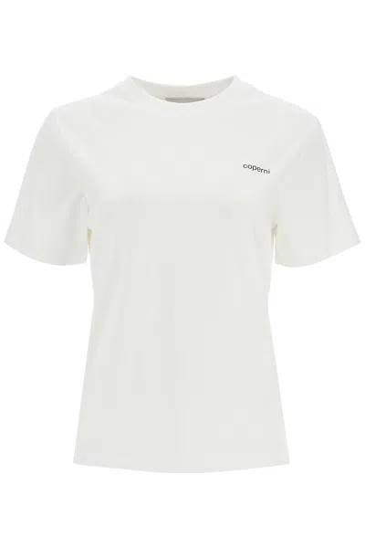 Coperni T Shirt Boxy Girocollo In White