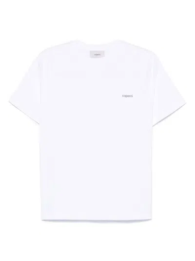 COPERNI 'BOXY LOGO' WHITE COTTON T-SHIRT