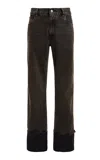 Coperni Boyfriend Denim Pants In Black