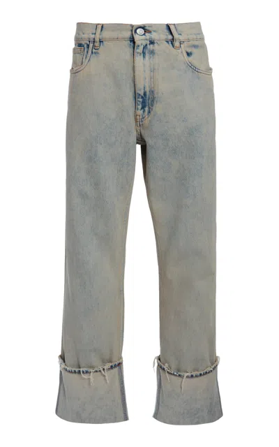 Coperni Boyfriend Denim Pants In Grey