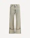 Coperni Boyfriend Jeans In Unique Greige Cotton Denim