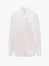 Coperni Cotton Shirt With Pointed Collar And Pocket In White