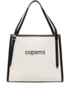 Coperni Branded Canvas Belt Tote Bag