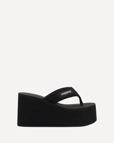 COPERNI BRANDED WEDGE SANDALS