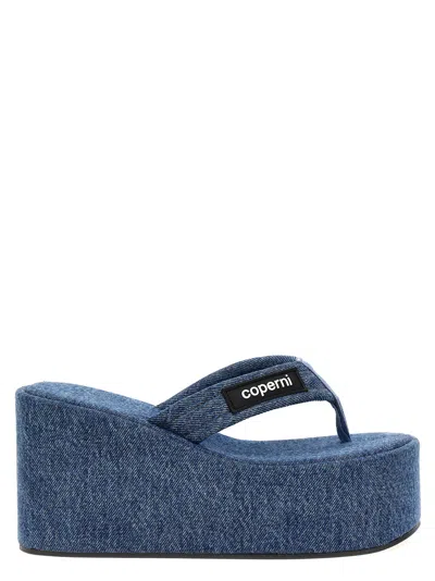 COPERNI BRANDED WEDGE SANDALS