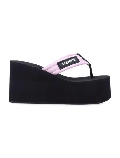 COPERNI COPERNI BRANDED WEDGE THONG SANDAL