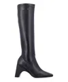 Coperni Black Bridge Stretch Tall Boots In Black