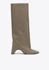 Coperni Bridge 95 Leather Knee-high Boots