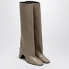 Coperni Beige Leather Bridge Boot Women