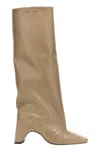 Coperni Beige Leather Bridge Boot Women
