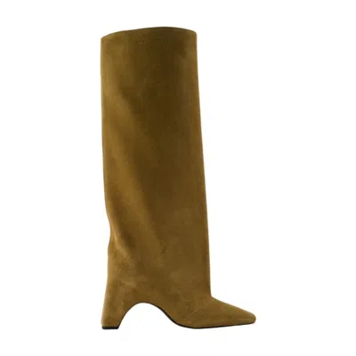 Coperni Bridge Boots In Brown