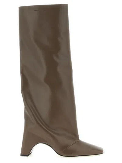 Coperni Bridge Boots In Brown