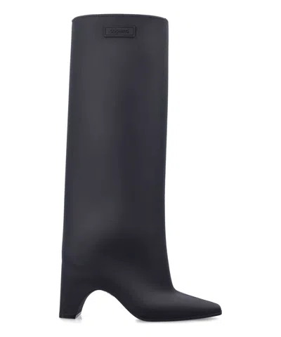 Coperni Bridge Heeled Boots In Black