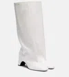 Coperni Bridge Leather Knee-high Boots In Multi