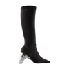 Coperni Bridge Stretch Boots In Black