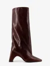 Coperni Bridget 90 Leather Knee-high Boots In Animal Print