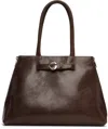 Coperni Brown Data Bag In Brown