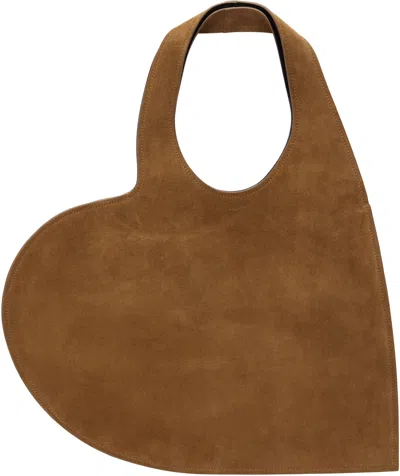 Coperni Brown Heart Tote