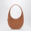 Coperni Oval Shape Suede Leather Swipe Bag