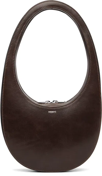 Coperni Brown Swipe Bag