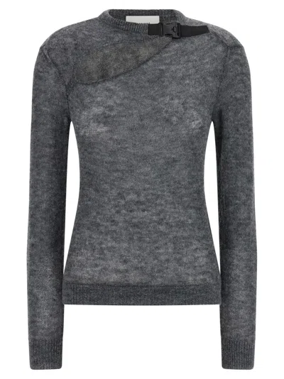 COPERNI COPERNI BUCKLE CUT-OUT' SWEATER