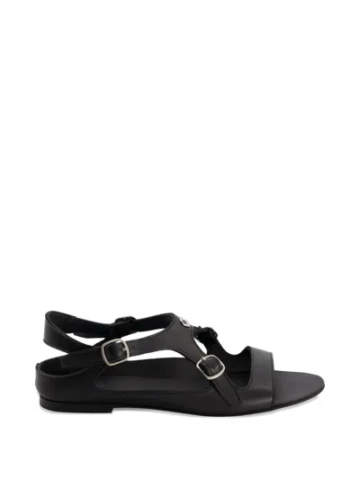 Coperni Buckle Leather Sandals In Multi