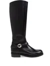 Coperni Buckle Strap Boots In Black