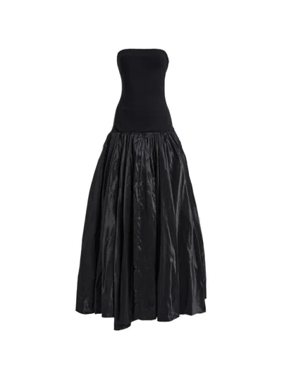 COPERNI COPERNI BUSTIER PRINCESS DRESS BLACK