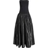 Coperni Strapless Princess Dress Side Pockets