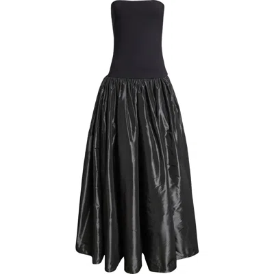 COPERNI COPERNI BUSTIER PRINCESS JERSEY & TAFFETA BALLGOWN
