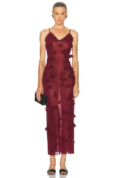 COPERNI BUTTERFLIES TECHNO DRESS