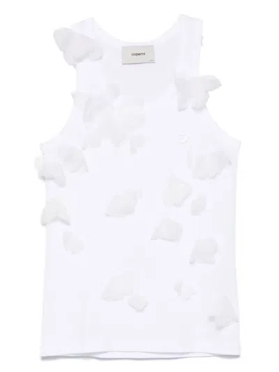 COPERNI BUTTERFLY LOGO TANK TOP