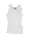 Coperni Butterfly Logo Tank Top In White