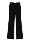 Coperni Button-embellished Tailored Trousers In Black