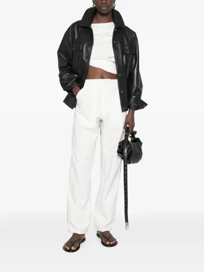 Coperni Buttoned Pocket Trousers In White