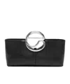 Coperni Leather Tote Bag In Black