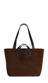 Coperni C Handle Tote In Brown