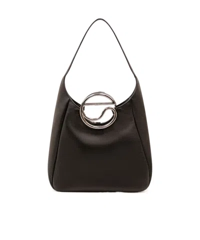 Coperni Metal Handle Shoulder Bag In Black