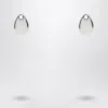 Coperni C Logo Stud Earrings In Silver
