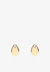 Coperni C Logo Stud Earrings In Gold