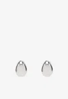 Coperni C Logo Stud Earrings In Silver