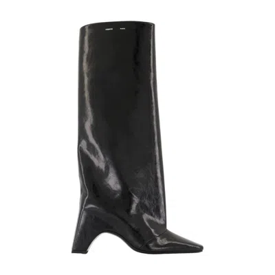 Coperni Cactus Bridge Boots  Leather Black