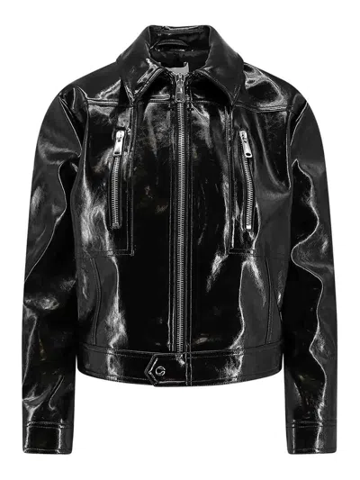 Coperni Cactus Jacket In Organic Polyurethane In Black