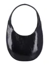 Coperni Cactus Swipe Bag In Black