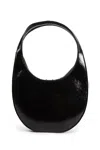 Coperni Cactus Soft Swipe Bag Woman Balck In Black