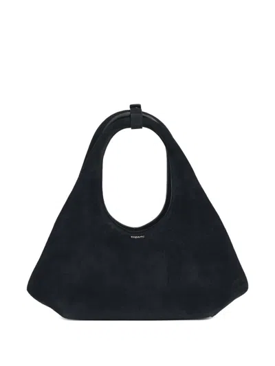 Coperni Calfskin Shoulder Bag In Orange
